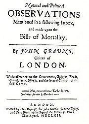 John Graunt (1663)