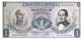 Los primeros billetes intervinieron