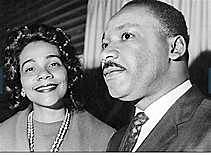 Marriage to Coretta Scott