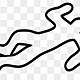 68 681350 deadth clipart chalk outline body outline crime scene