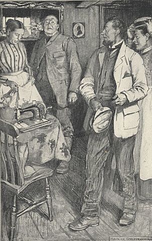 He announces his death and offers 2000 pounds as compensation