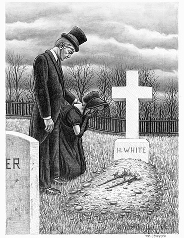 The Whites burry their son