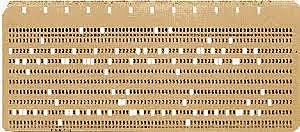 La tarjeta perforada