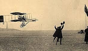 The invention of the airplane