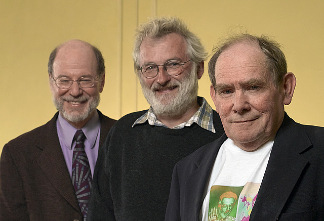 Sydney Brenner, Robert Horvitz y John Sulston