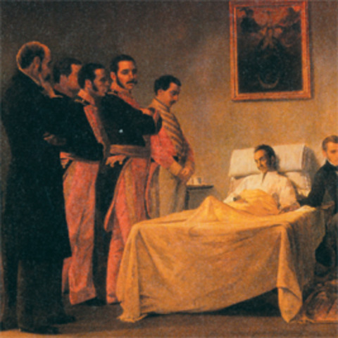 Muerte de Simon Bolivar