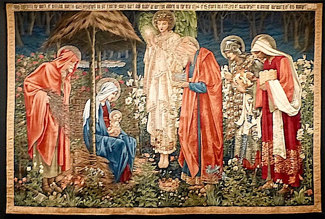 Aestheticism: The Adoration of the Magi (Tapestry), Edward Burne Jones