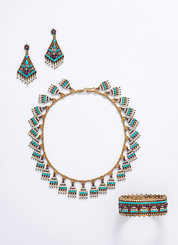 Victorian/Egyptian Revival: Jewelry, Carlo Giuliano