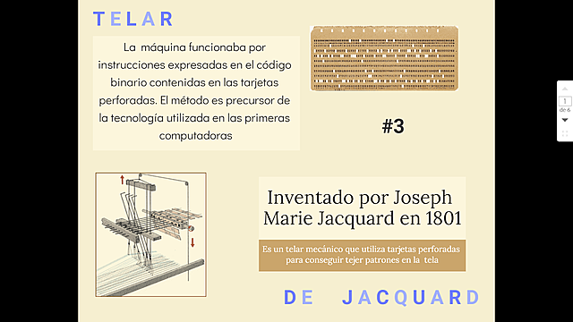 TELAR DE JACQUARD