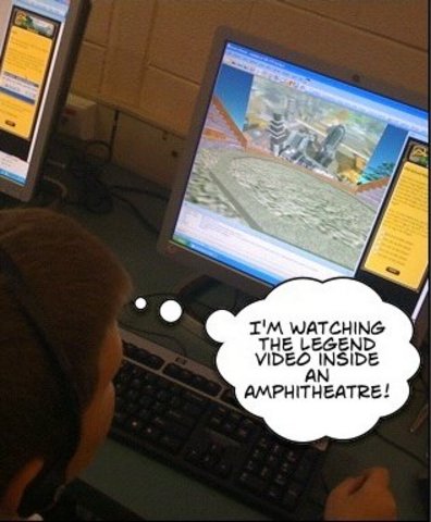 Students Enter the Virtual World!