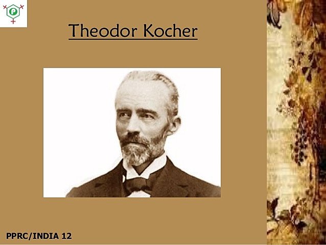 1841-1917 thwodor kocher
