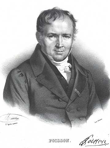 Simeon Denis Poisson 1781 - 1840