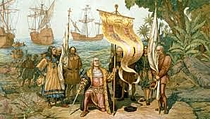 El regreso de Colón a España