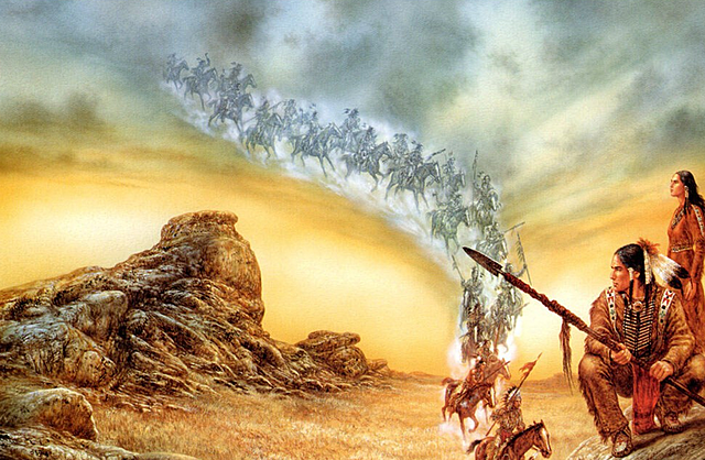 Los Indios Norte Americanos 1800