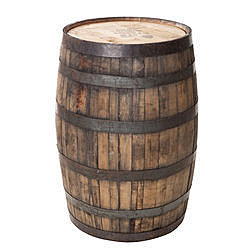 Wooden barrels were used for transport
