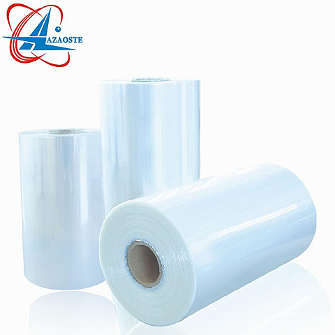 Heat shrinkable plastic film