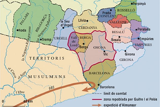 Ràzzia d'Almansur sobre Barcelona