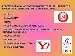 LAS APLICACIONES USADAS EN LA WEN 1.0