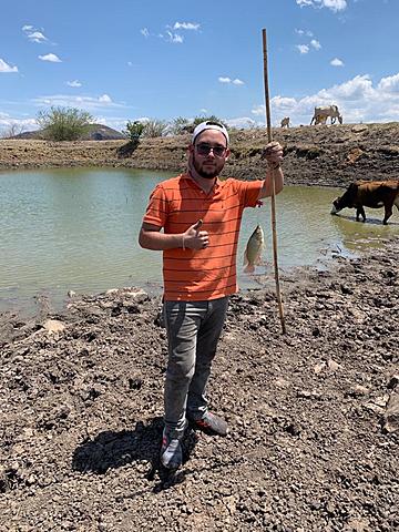 Primer tarde de pesca