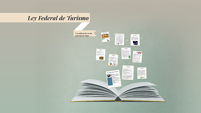 segunda ley federal del turismo.