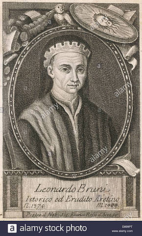 Leonardo Bruni (1374-1444), Arezzo, Italia