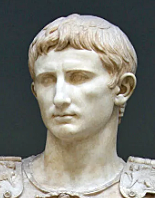 Octavian, Julius Caesar’s nephew, wins the civil war between himself and Antony, and is made imperator. Changes name to Augustus (27 BCE)