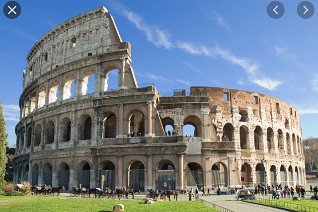 The Colosseum opens in Rome (80 CE)