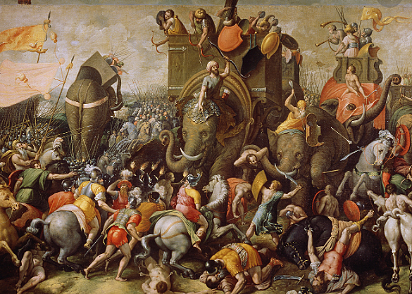 Battle of Zama and Roman victory in the Second Punic War (202 BCE)