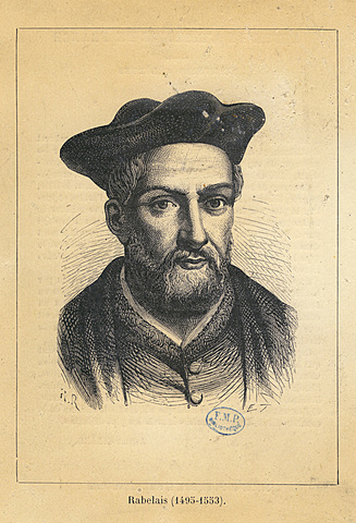 Francois Rabelais (1533-1592), Touraine, Francia