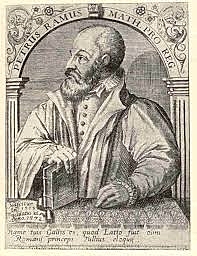 Pierre de la Ramée (Petrus Ramus,1515-1572) Picardía, Francia