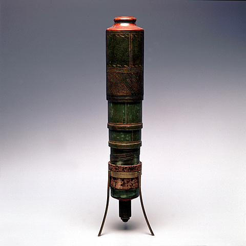 Microscopio basado en tubos telescopados