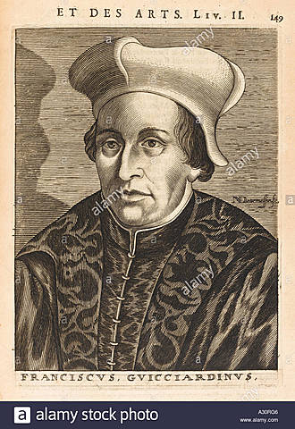 Francesco Guicciardini (1483-1540), florencia, Italia