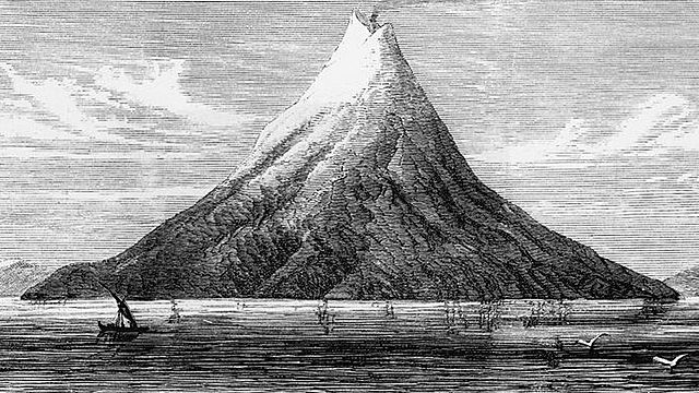 Erupción Volcán Krakatoa (Indonesia)