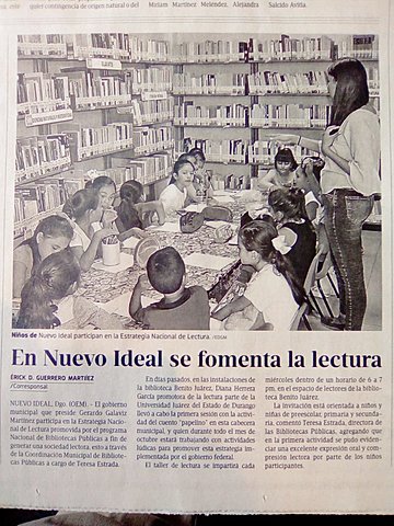 Plan Nacional de Desarrollo.