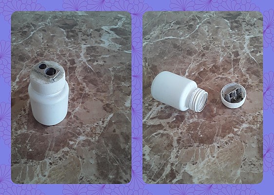 Recycle items and make useful things.