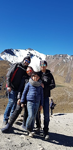 Segunda subida al nevado