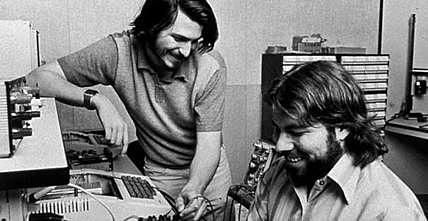 STEVE WOZNIAK AND STEVE JOBS