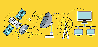 Cursos vía satélite