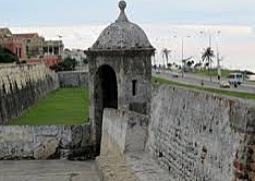 Comienzo de la construcción de las murallas de Cartagena