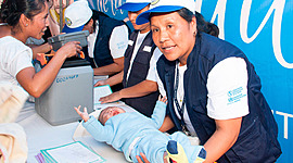 Timeline: Línea del tiempo del tiempo sobre el sistema de salud en Guatemala