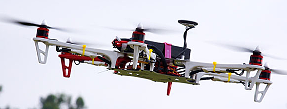 Construcción de un Robot aéreo capaz de detectar minas antipersona