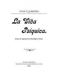 Juan N. Cordero / México / Aportación original