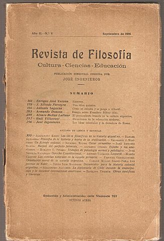 José Ingenieros / Argentina / Fundación