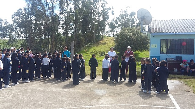 I started my studies at the Alto Ariare rural school