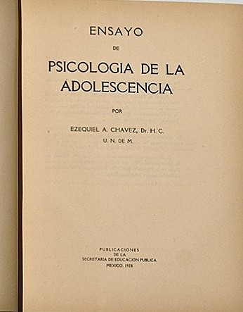 Ezequiel A. Chávez / México / AO