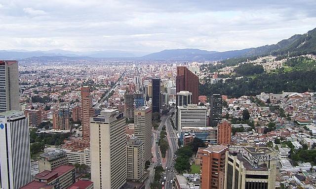 I moved to Bogota to study