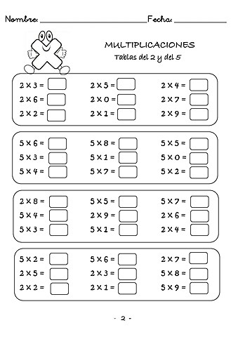 aprendí las multiplicaciones