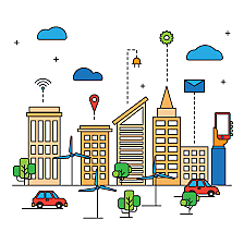 Década de 1840, infraestructura y sistema postal