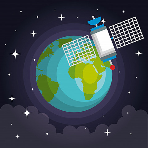 1957. Satélite artificial.