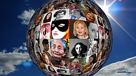 Timeline:  personajes relevantes en el movimiento de lucha para la igualdad de mujeres y hombres